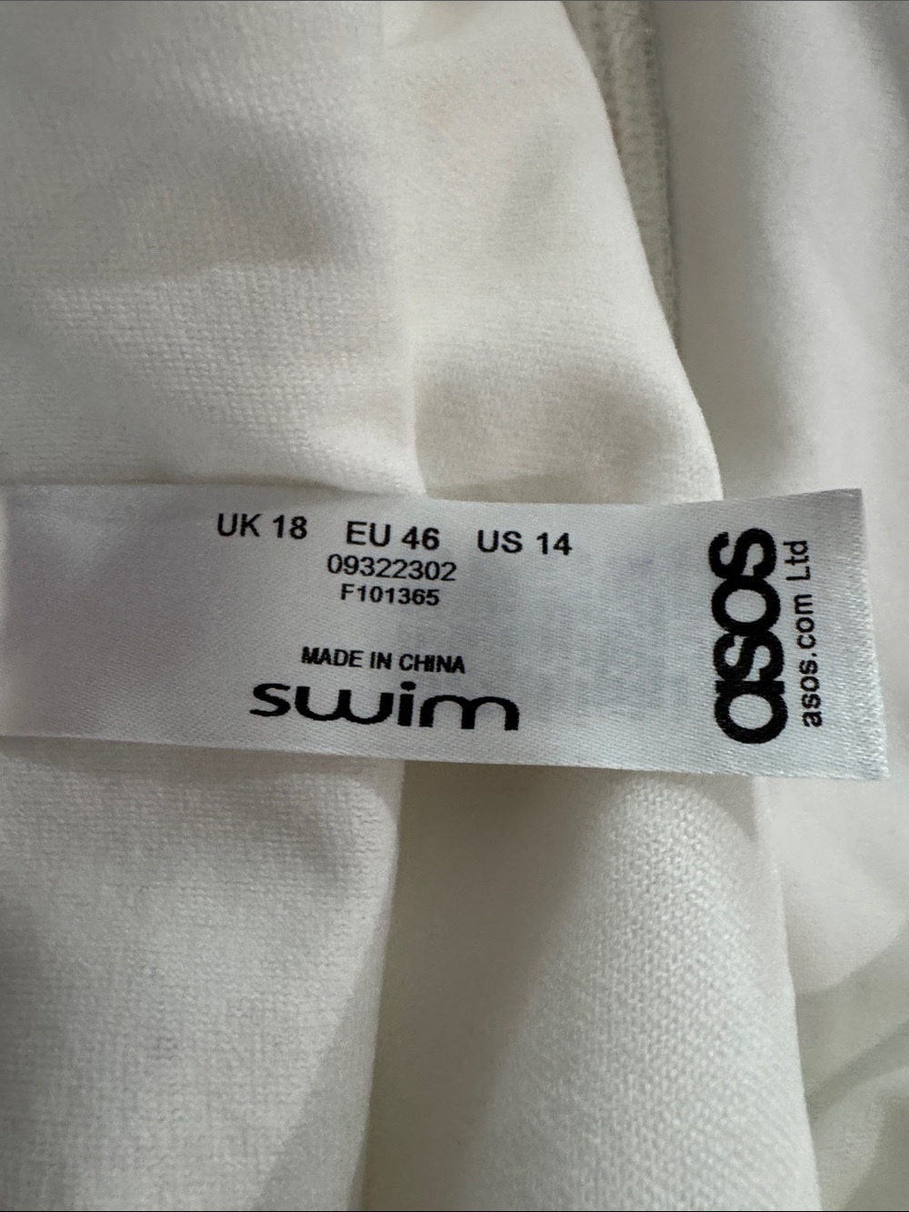 ASOS White Eyelet Ruffle Bikini Set - Picture 6 of 6